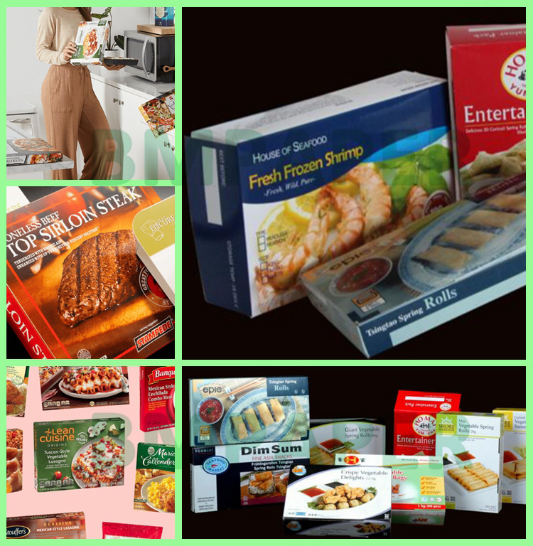  250gsm + 15g PE Coated Frozen Food Paper For Seafood Packaging 89 x 119cm