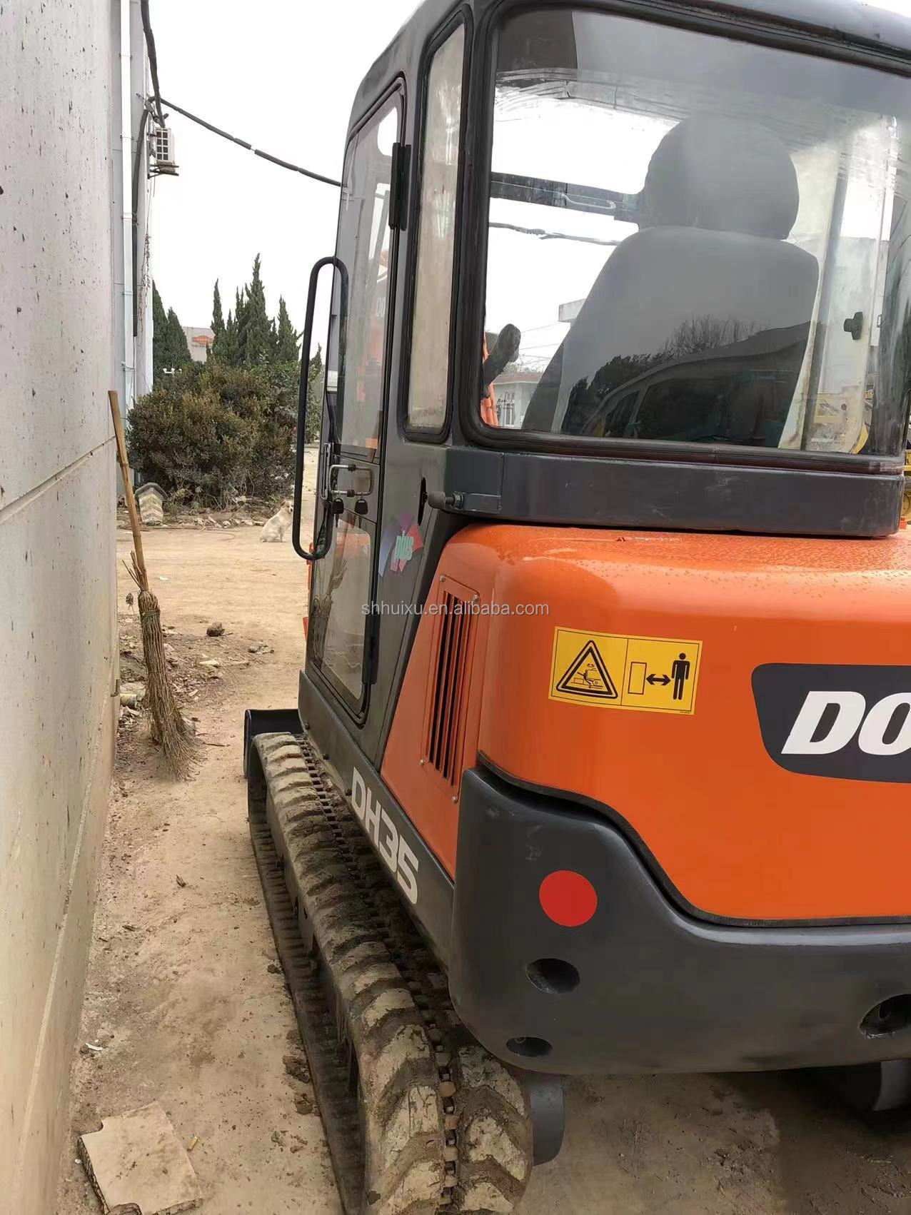 Doosan hot sale Construction machine used mini digger Doosan DH35 nice quality/Second hand hydraulic crawler excavator DOOSAN DH35 Korea origin