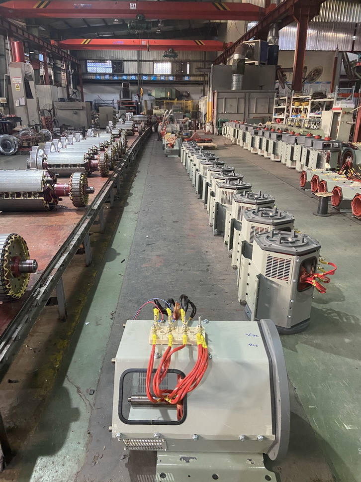 Power 1500rpm 1800rpm 50HZ 200kva 300kva Three Phase Single Bearing Alternator
