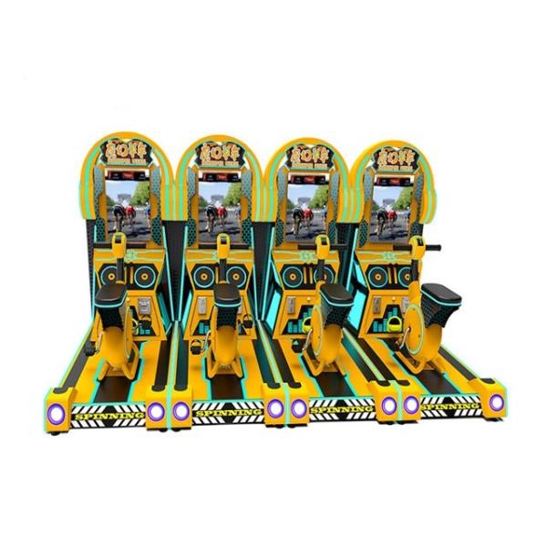 Fitness Sport Bike Video Arcade Racing Game Machine For Children Hardware +