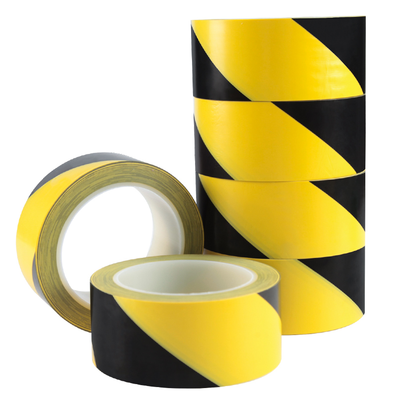 Custom Logo Heavy Duty Waterproof PVC Floor Marking Tape For Warning Signs