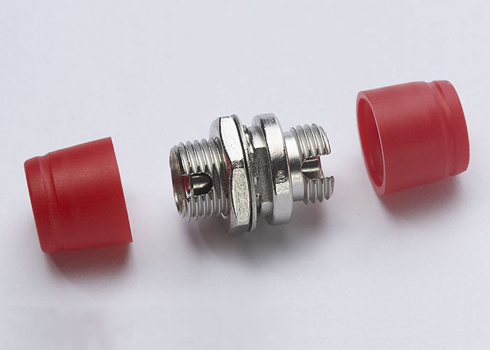 Red, green color Simplex High Return Loss FC APC Fiber Optic Adapter for Active Device Termination
