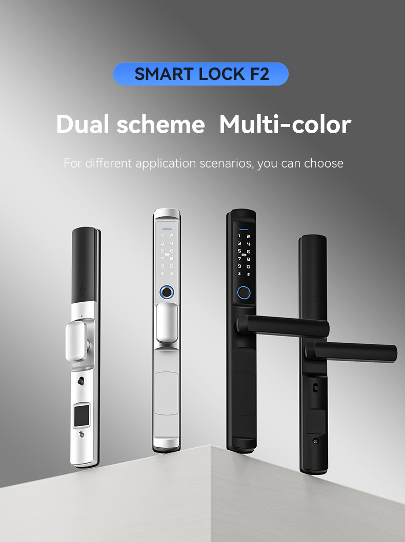 Wifi Control Glass Door Digital Lock ROHS Electronic Smart Door Lock