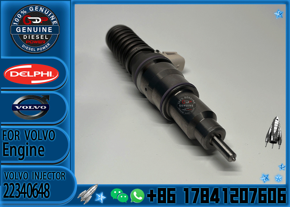 New Diesel Fuel Injector 22325866 BEBE4D48001 PENTA MD11 22325866 For VO-LVO 22340648 3801144