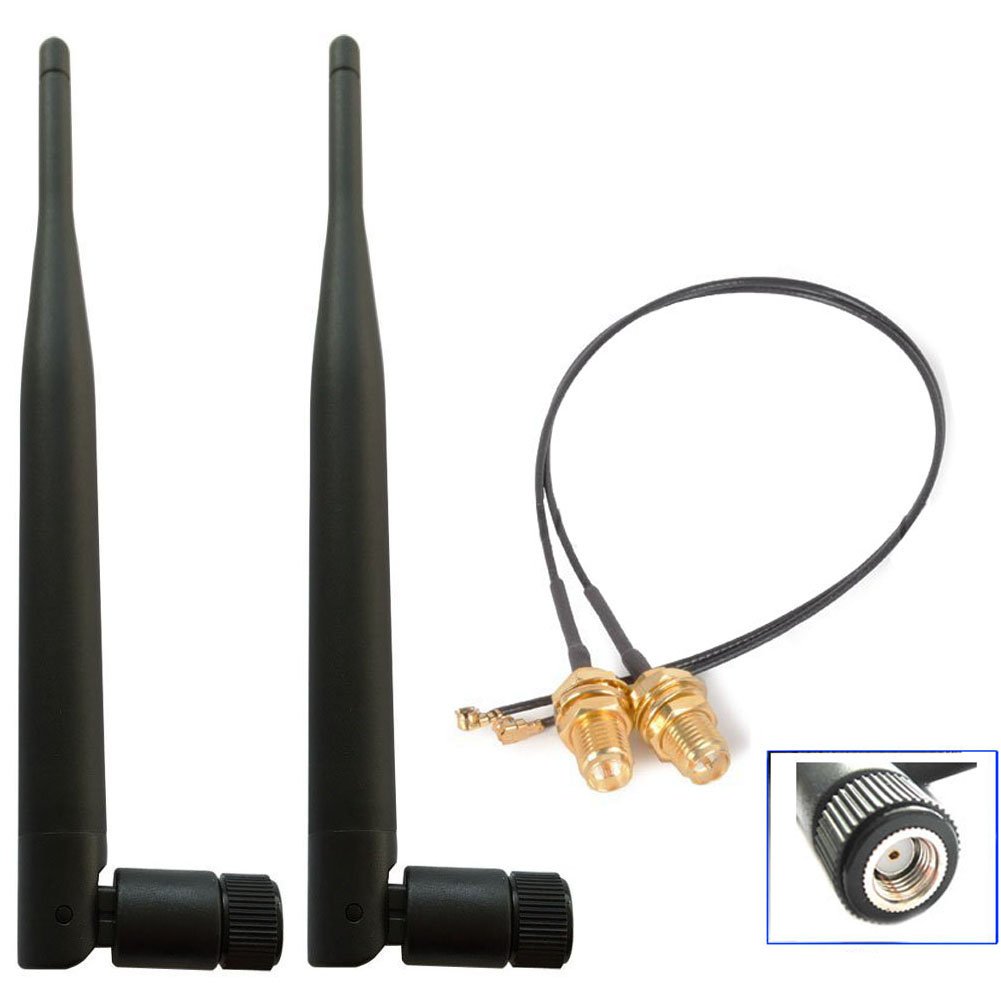 5dBi Gain UV Protected ABS Indoor Omni-directional WIFI Antenna for Zigbee and WiFi