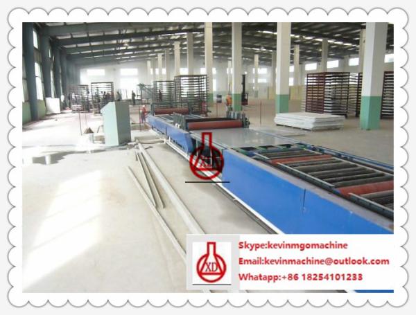 Quality Fireproof Magnesium Oxide Board / Sandwich Panel Making Machine 23KW Total power for sale