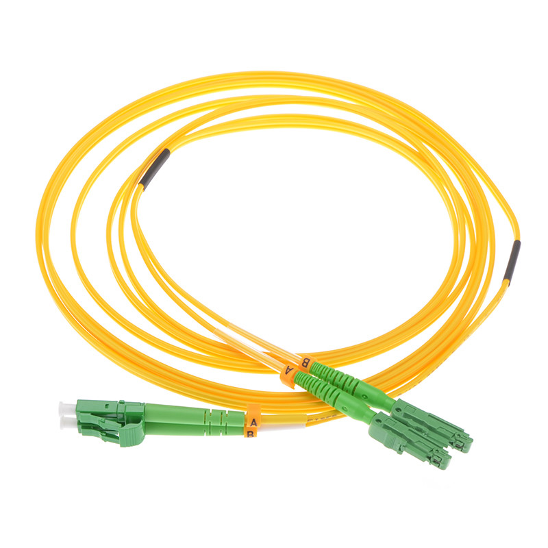 High Density Patch Cord Optical Fiber LX.5 APC-LC APC Duplex OS2 2.0mm LSZH Jacket