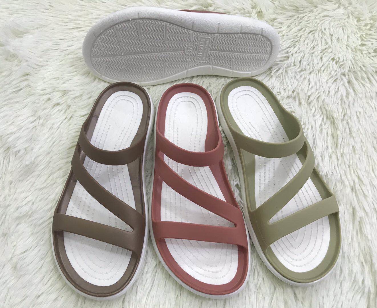 Swiftwater Heels Women Wedge Sandals High Elastic Pvc Upper