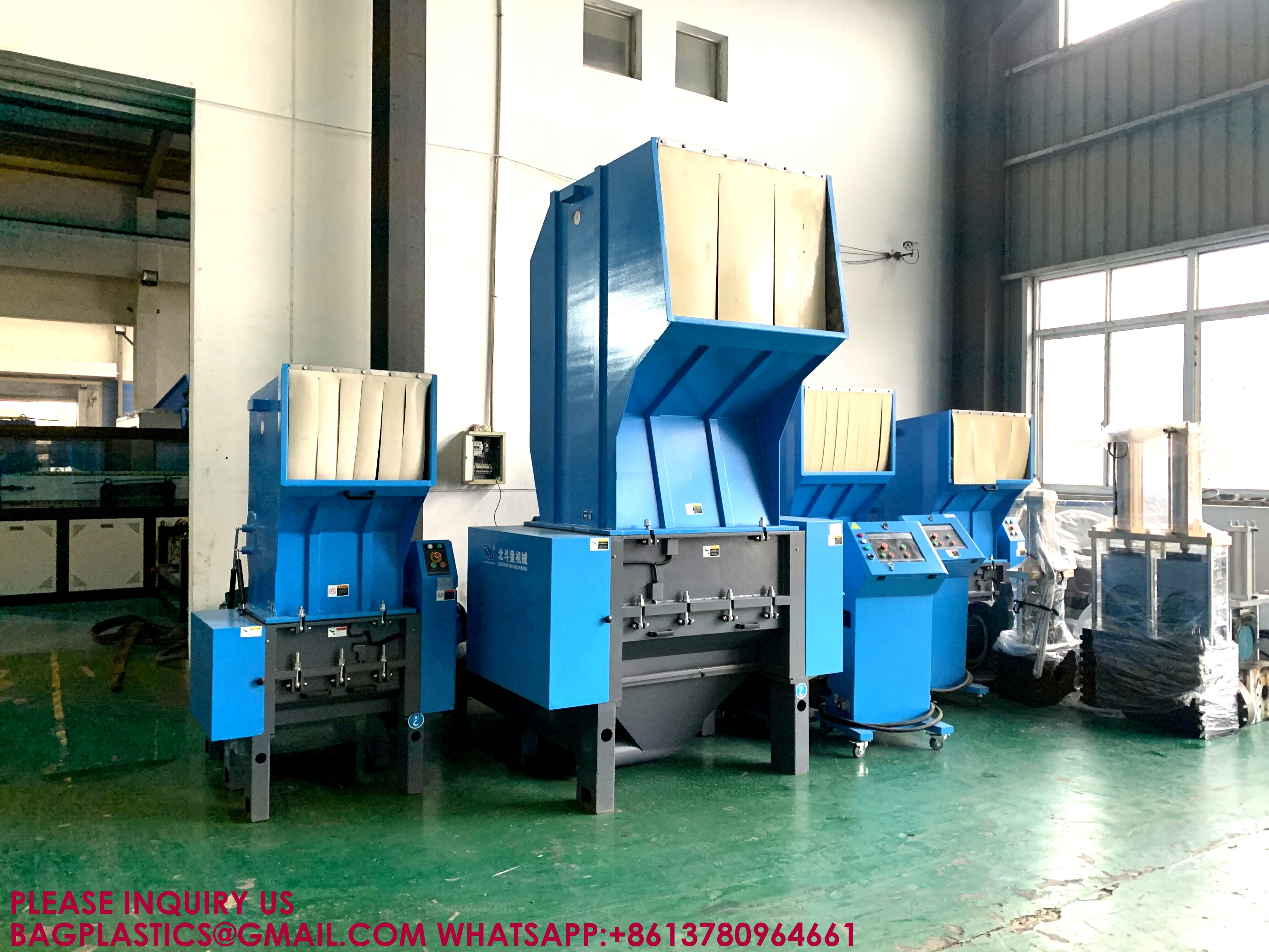 Crushing Machine Plastic Crusher Shredder Grinding Machine, Recycled Plastics, Recyclable