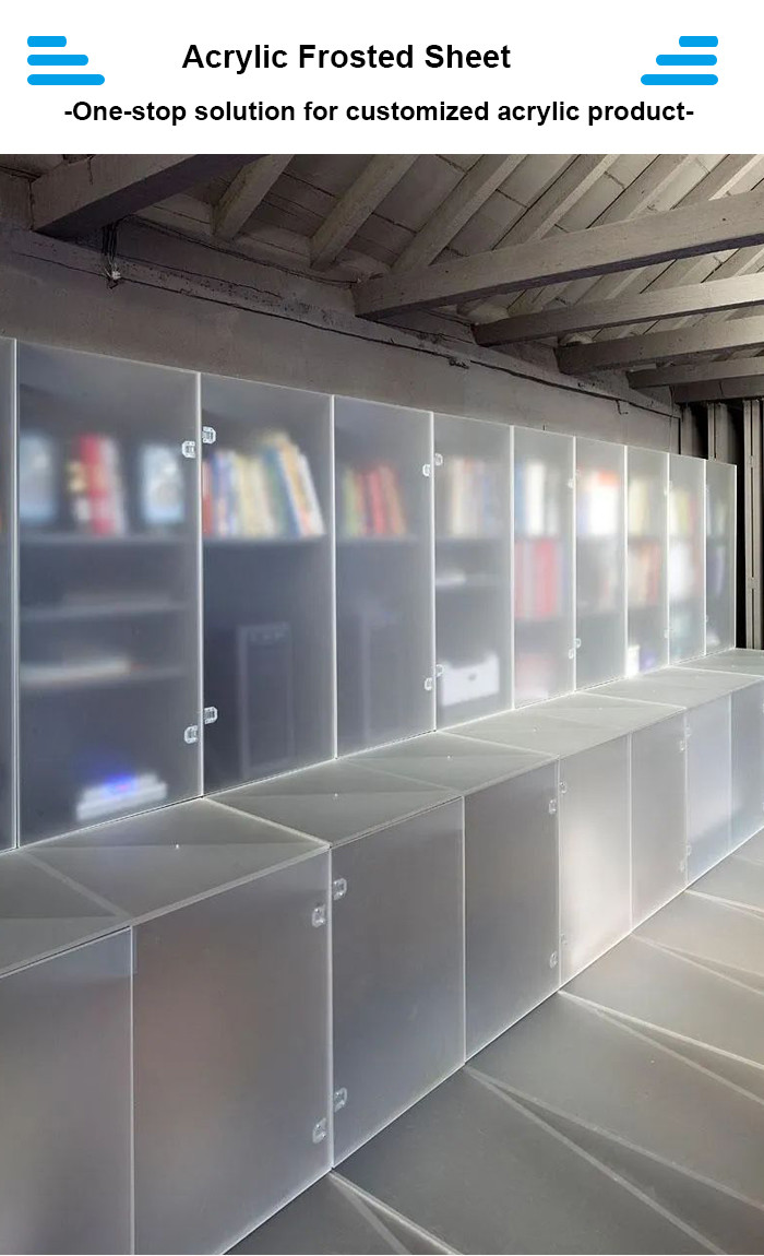 8x4 Frosted Acrylic Panels Plexiglass Roofing Board Custom Cutting