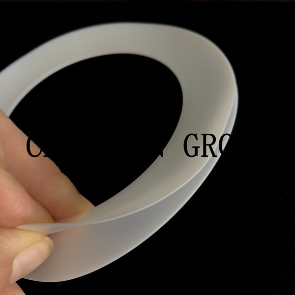 White Anti Aging Shape Solid Pure PTFE Envelope Gasket