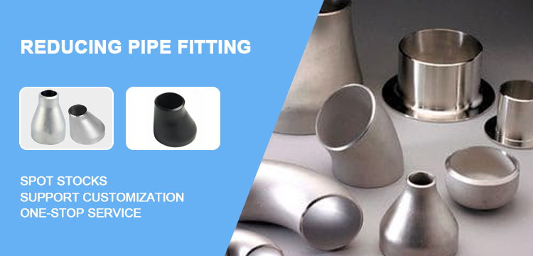 Round Head Code Welding Connection 304 316 Industrial Stainless Steel Pipe Fittings Eccentric Reducer for Pipe Connection