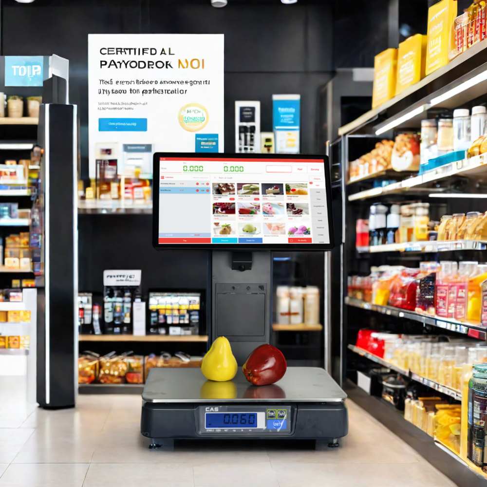 NETP Certified AI Scale Payment Kiosk for Supermarkets and Retail Stores Streamline Your Checkout Process