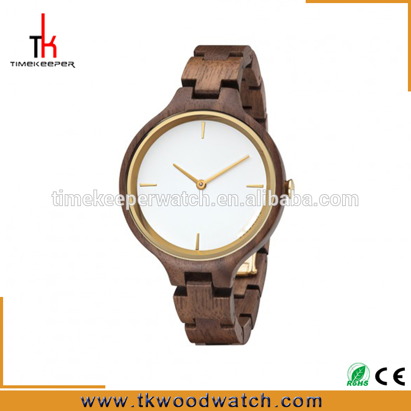 China factory Best price wood watch Quartz wooden womens watches