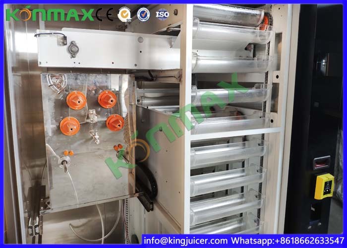 Automatic Orange Juice Vending Machine Credit Card / Bill / Coin / Apple Pay / Alipay Operated