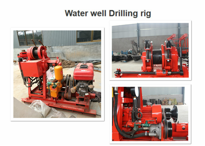 Advanced Portable Water Well Drilling Rig 600kg Mud Drilling Capability