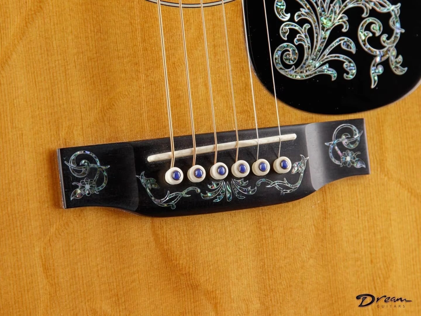 Custom CFMIV 50th Anniversary D-50AA Limited-Edition Dreadnought Acoustic Guitar Natural, Martin Style Solid Wood Guitar