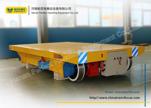 Customization Electric Rail Transfer Cart For Industrial Light Material
