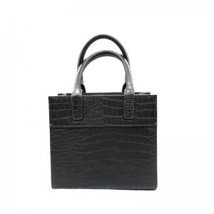 Buy cheap Real Leather Ladies Hand Bags Black Women Leather Tote Handbag product