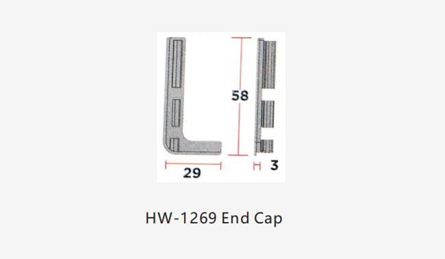 Black Aluminium Profile Handle Custom Furniture Hardware For Sliding Wardrobe Doors