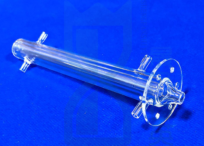 Photochemical Reactor Clear Ozone Free Quartz Glass Tube