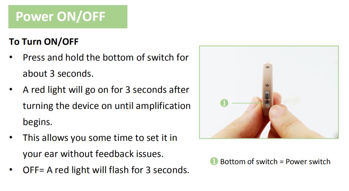 Open Fit 16 Channels BTE Hearing Aids Retone Deaf In One Ear