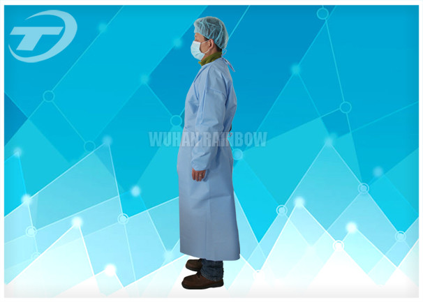 Fully CPE Film Breathable Disposable Coverall Suit / Disposable Plastic Body Suit