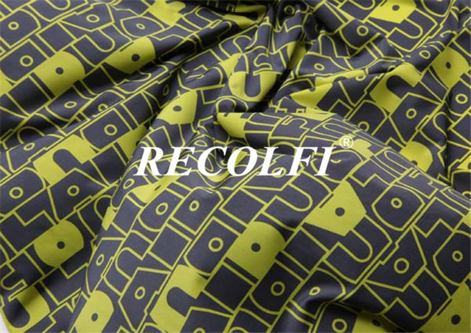 Single Jersey Recycled Polyester Fabric Activewear Yoga Gym Wearing