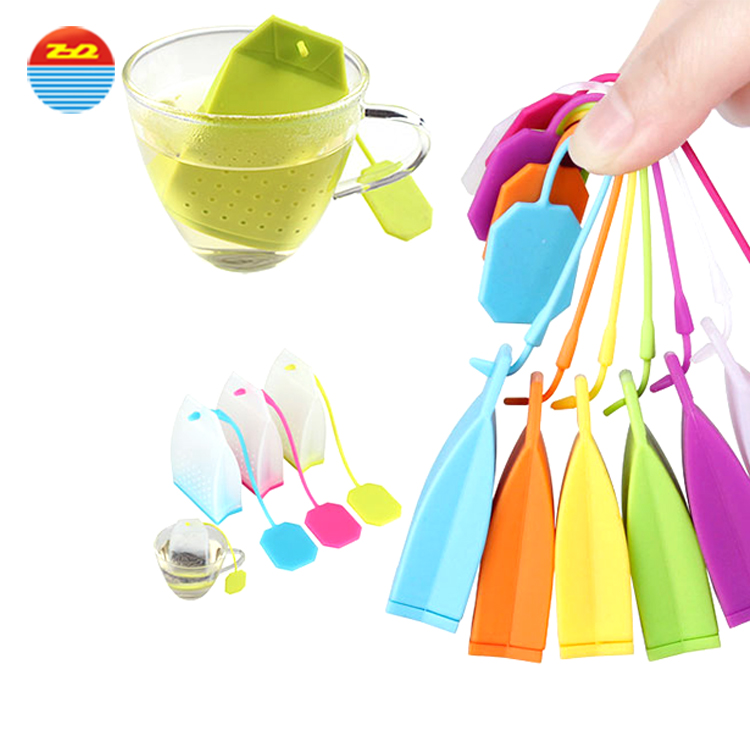 Factory Supply Biodegradable Empty Tea Bags With String Custom Design Resealable Sloth Teapot Filter Basket Silicone infuser
