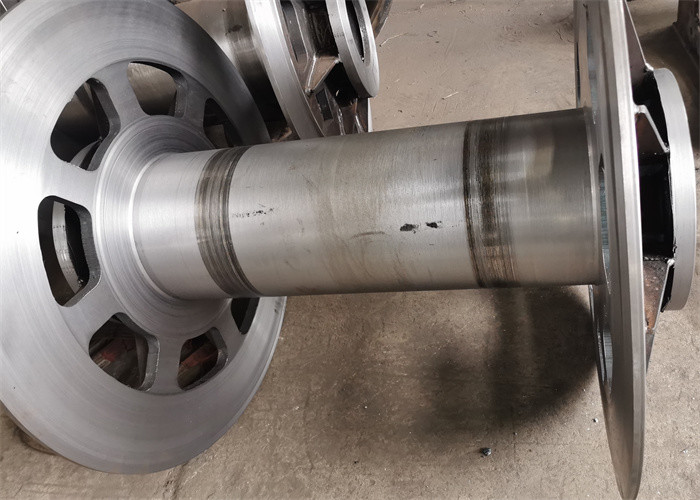 Lifting Crane And Pulling Equipment Cable Winch Drum With Lebus Sleeves