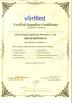 Anhui Zhonglu Engineering Materials Co., Ltd. Certifications