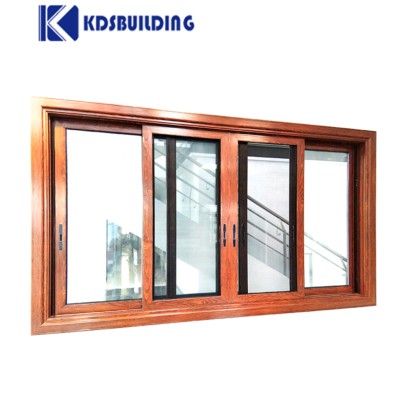 Simple Latest Design Glass Alloy Horizontal Slide Windows With Aluminum Accessory For Sliding Door And Window For Home