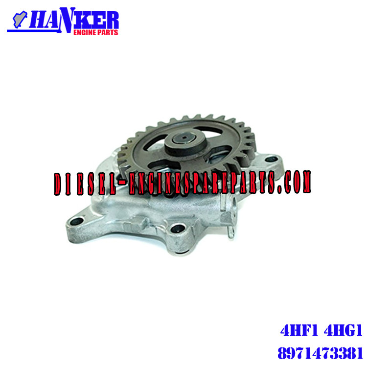8-97147-338-1 Isuzu Engine Spare Parts For 4HG1 4HF1 6HK1TC Oil Pump 8971473381 8943904142