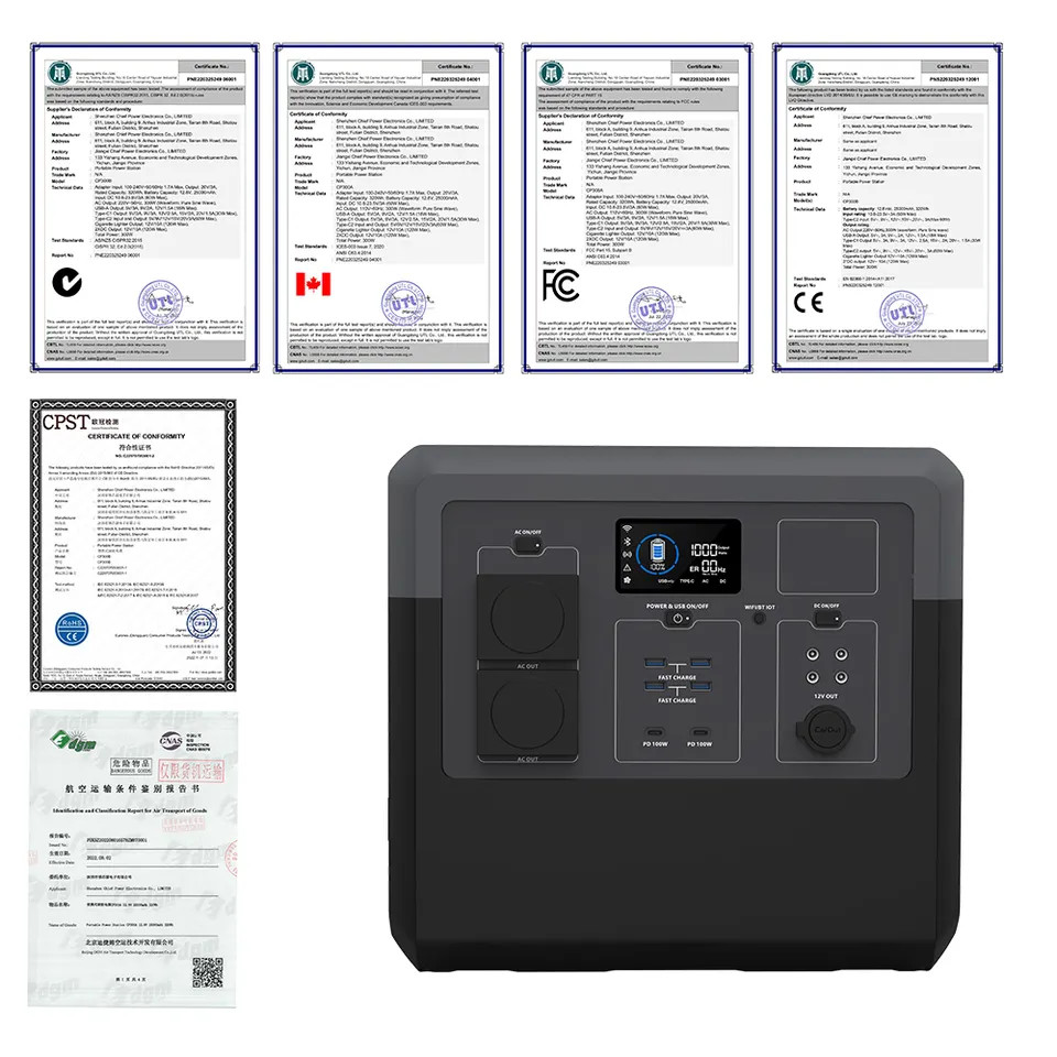 2400W Home Portable Solar Power Station 2560Wh OEM ODM Accept