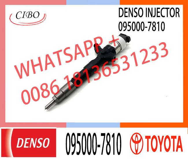 Diesel fuel Common Rail Injector Assembly 2367030290 0950007810 For Toyota Dyna 23670-30290 095000-7810