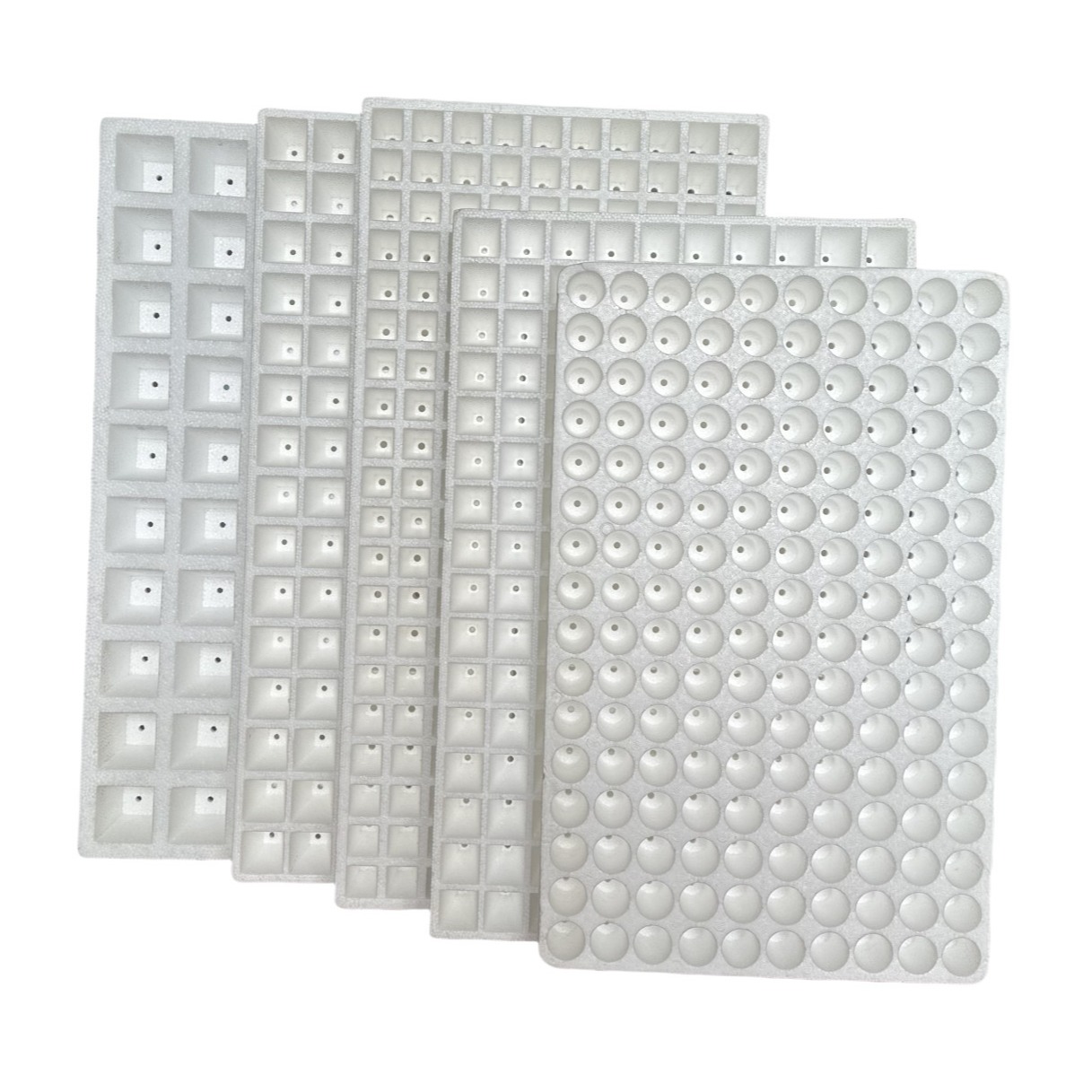 160 hole round hole foam seedling tray EPS seedling tray customization