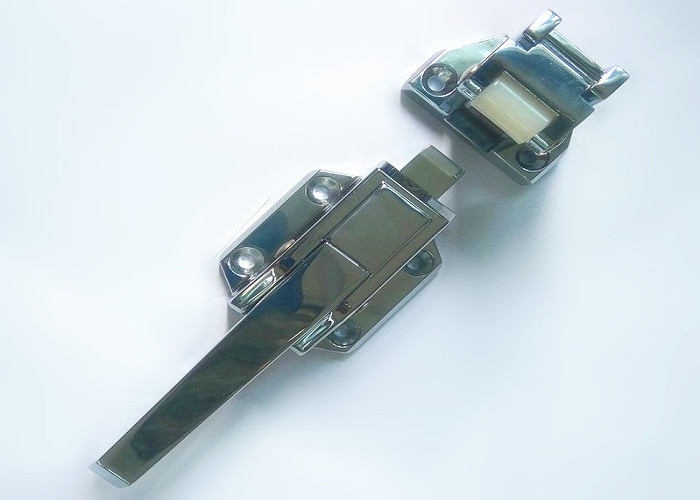 160mm Length Freezer Handle Oven Door Hinge Cold Storage Door Lock Adjustable Latch