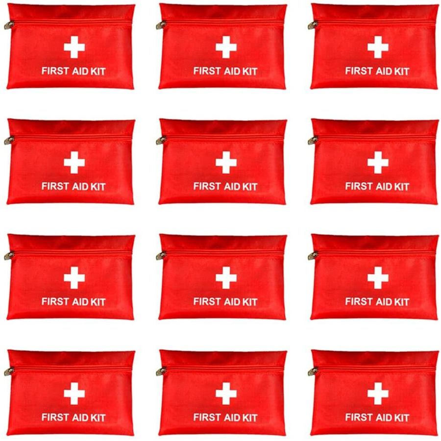 Empty Emergency Survival Camping First Aid Bag Small with Dual Zippers