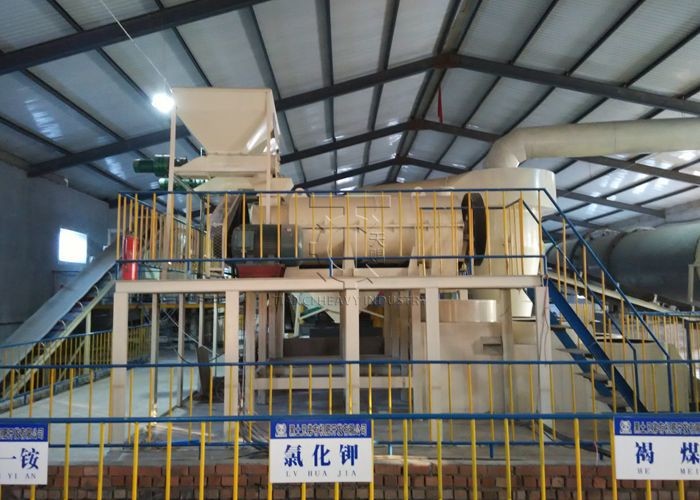 Organic fertilizer production line Compound fertilizer production line NPK production line Blended fertilizer production line