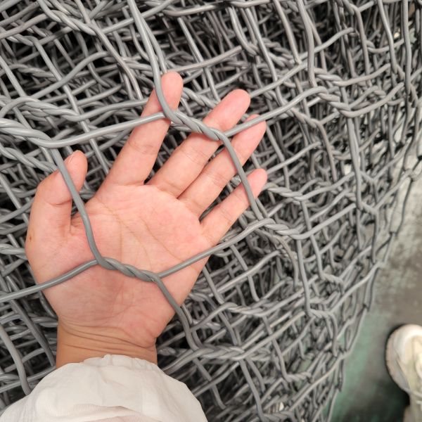 Gabion Wall, Galfan Coated Hexagonal Gabion Mattress, 3x2x0.3m, Wire 2.2mm, Mesh 60x80mm, for Retaining Wall & Erosion Control