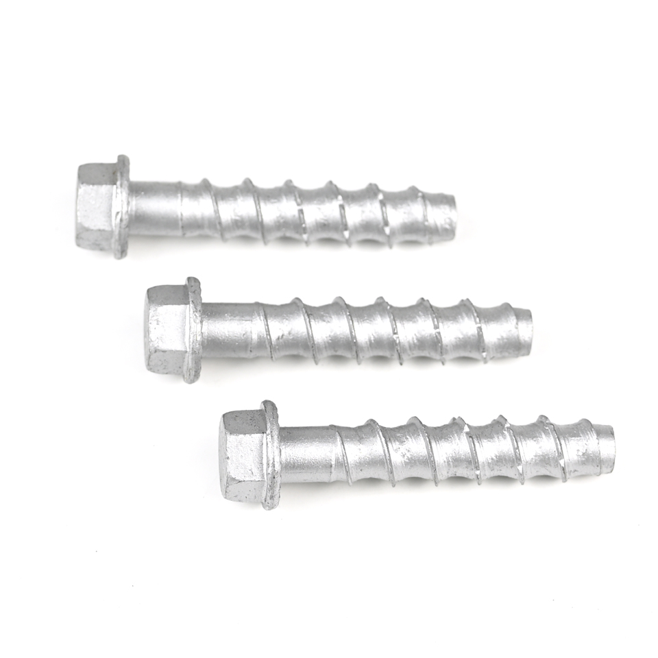 Temporary Support System Installation M10 Hex Steel Self Tapping Concrete Anchor Bolts