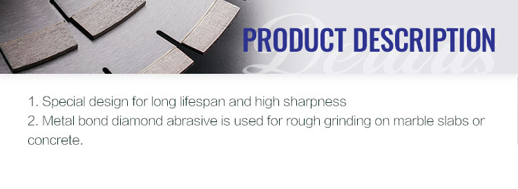 36 Pcs/ctn Frankfurt Metal Bond Abrasive for Line Polishing Machine