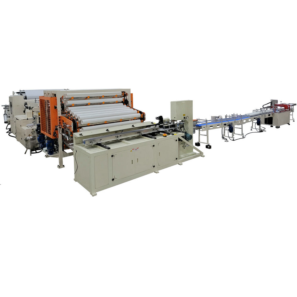 Automatic Kitchen Towel Toilet Tissue Paper Making Machine Production Line