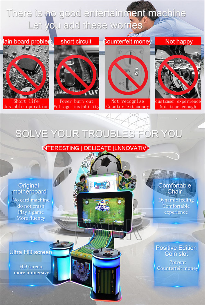 Football Redemption Ticket Arcade video Games Machines Coin Operated Customization