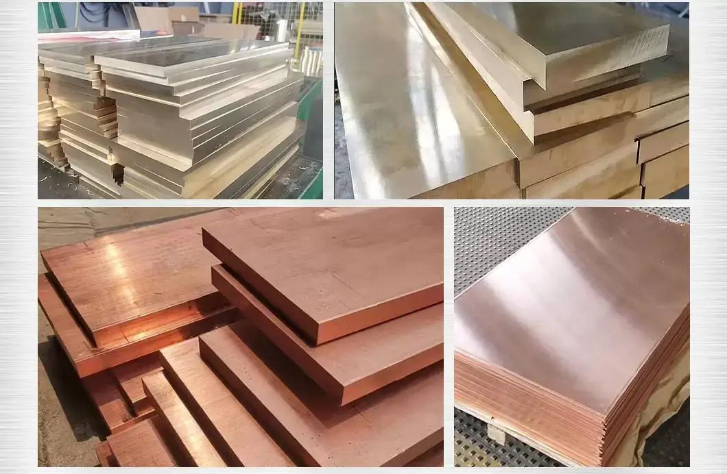 Copper Alloy C17200 C1100 H65 0.025-10mm Red Copper Sheet for Lead Frame