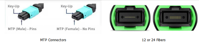 48F(4x12) MTP SM Fiber Optic Turnk Cable
