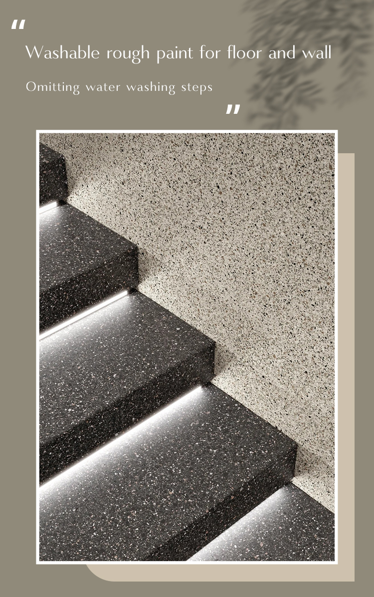 Building Coating Good Dirt-resistance Exterior Wall Imitation Stone Paint for Washing