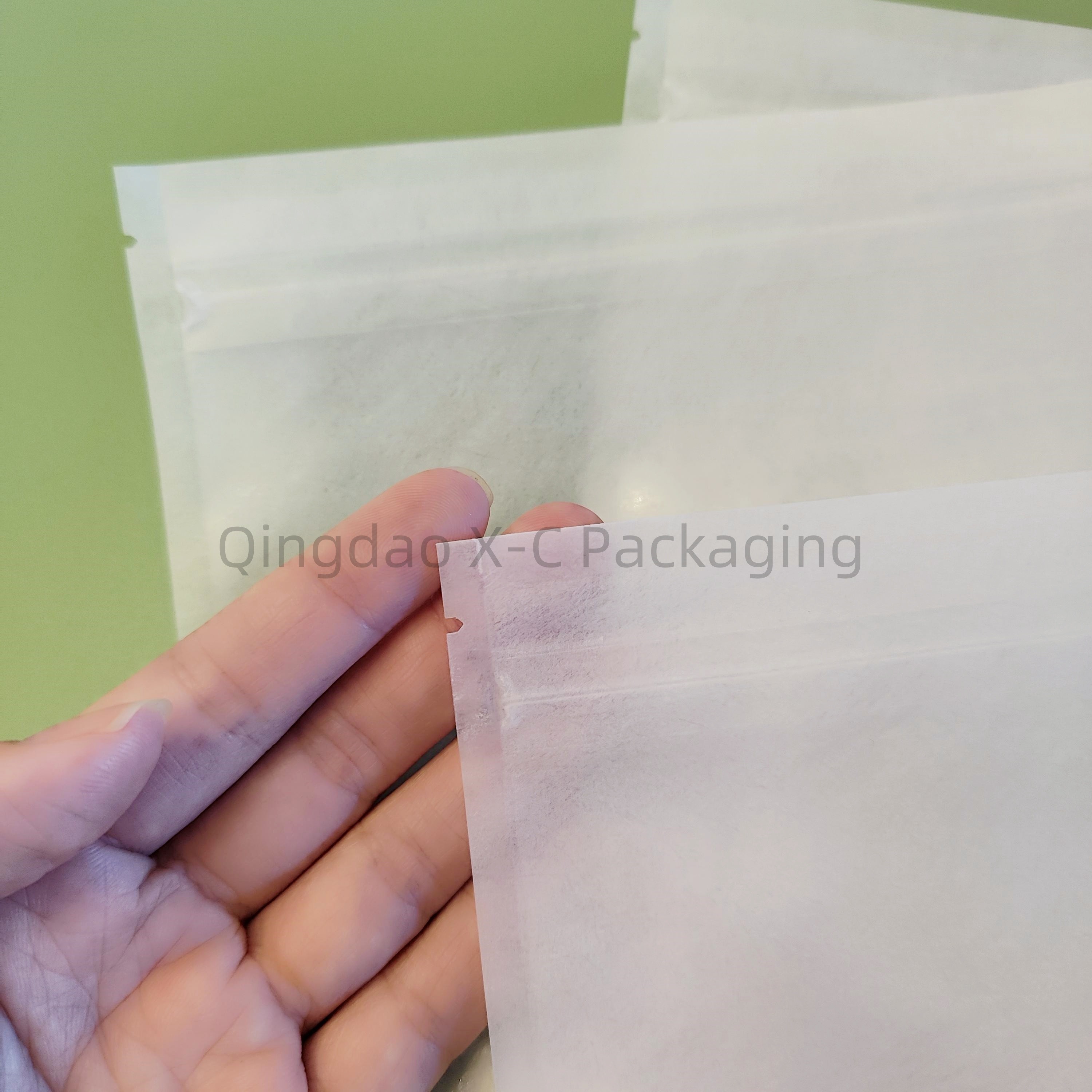 Eco Conscious Reusable Non Woven Zip Lock Compoud Bag D Cut Shopping Bag