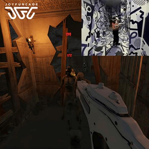 Commercial VR Arena Full-Sensory VR Shooter Game Large-Scale Multiplayer Shooting Arena