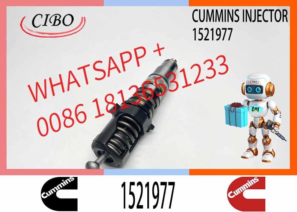 Diesel Fuel Injector Engine Spare Parts Injector 1521978 1521977 For Cummins Scania Engine